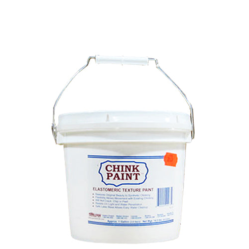 Chink Paint Smooth, 1 Gallon Tub