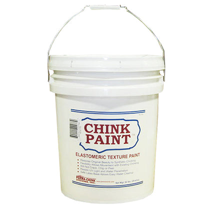 Chink Paint Smooth, 5 Gallon Tub