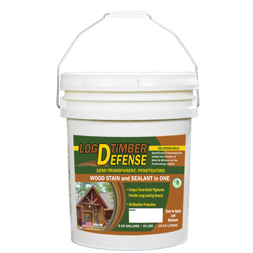 Log & Timber Defense, 5 Gallon Tub