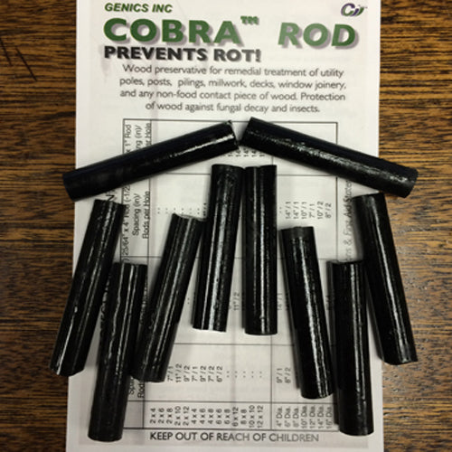 Cobra Rods, Pack of 10